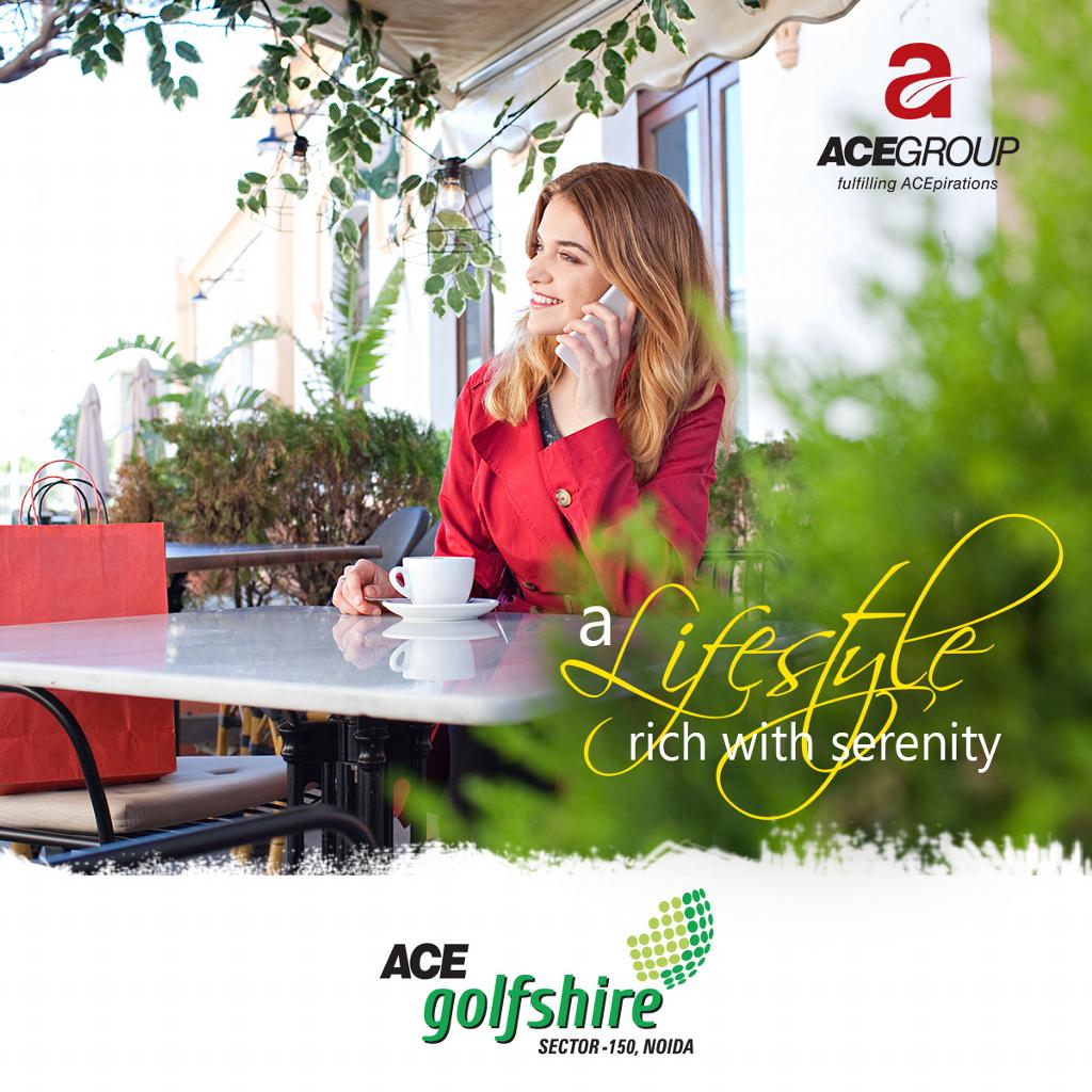 Experience a lifestyle rich with serenity at Ace Golf Shire in Noida